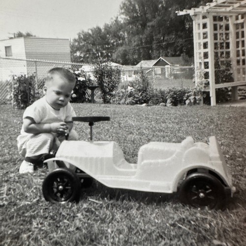 Pedal car push cart - ride, on