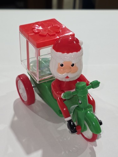 Santa claus riding wheel - santa,