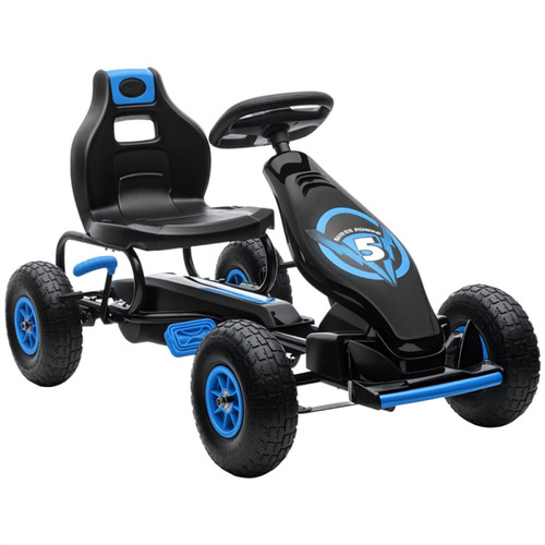 Pedal cart blue black - pedal, 47.75in