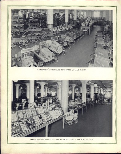 1925 paper toy store - ad,